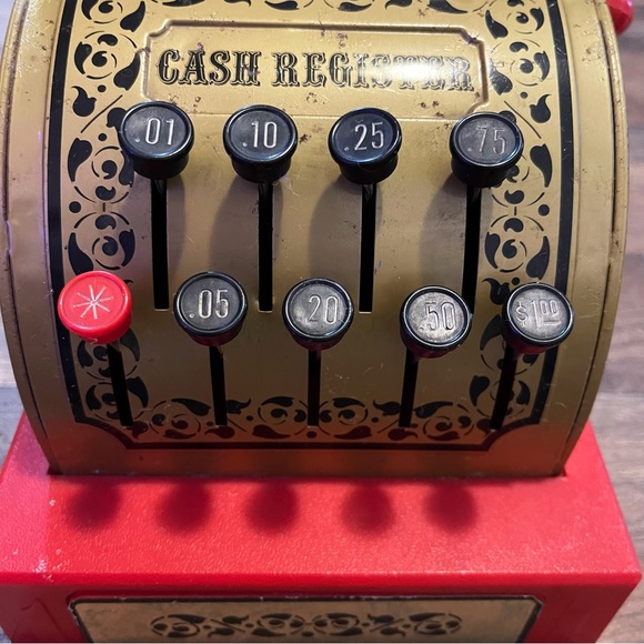 Vintage | Buddy L 1976 | Metal Toy Cash Register - Picture 10 of 16